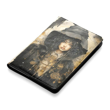 Vintage Punk Witch Leather Notebook A5