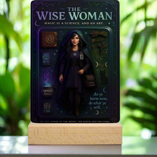 Witchy woman Acrylic Photo Panel Witch Home Decor