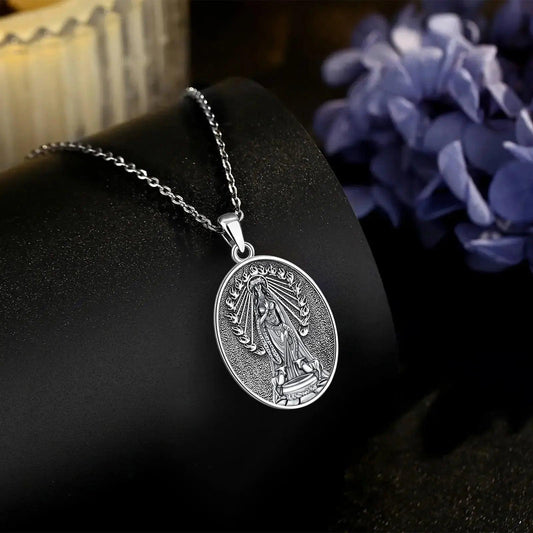 925 Silver Brigid Goddess Necklace Brigid’s Cross Celtic Fire Pendant Wicca Pagan Spiritual Jewelry-MoonChildWorld