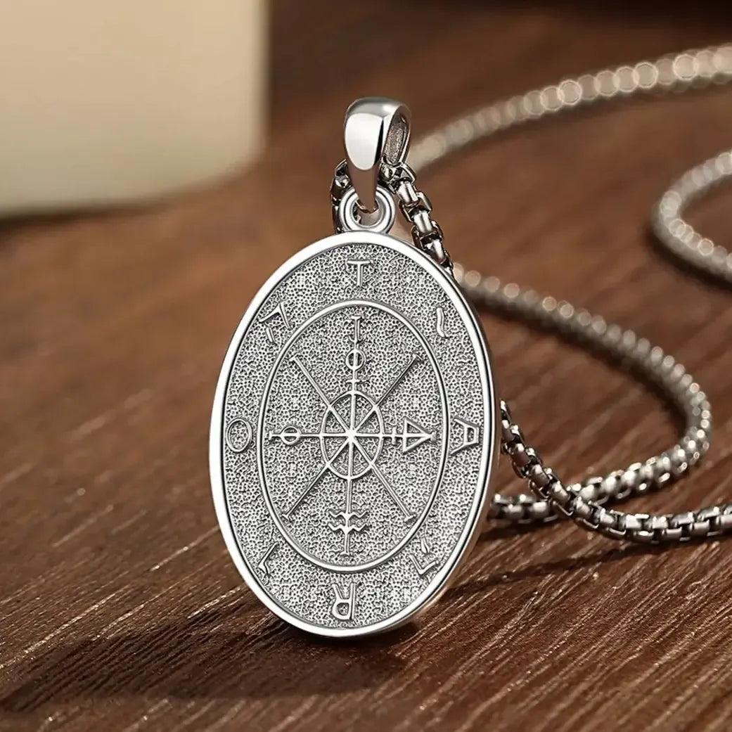 925 Sterling Silver Goddess of Fortune Necklace Roman Goddess Pendant Mythology Jewelry for Pagan-MoonChildWorld