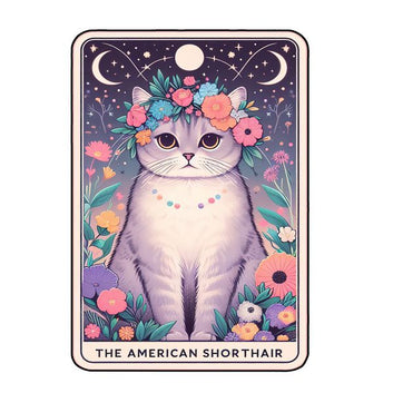 19 Cute Cats Tarot Cards Digital File