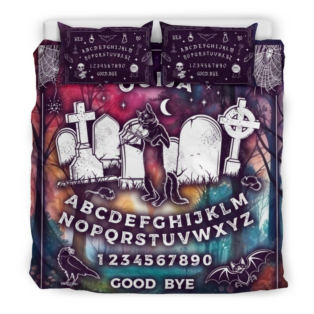 Halloween Gothic ouija board bedding set-MoonChildWorld