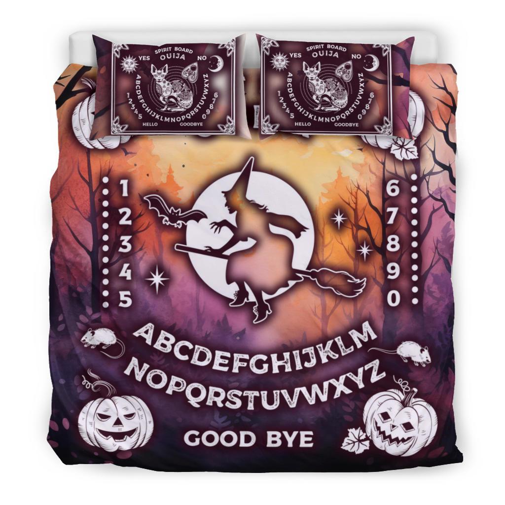 Halloween Witch Ouija board Bedding Set-MoonChildWorld