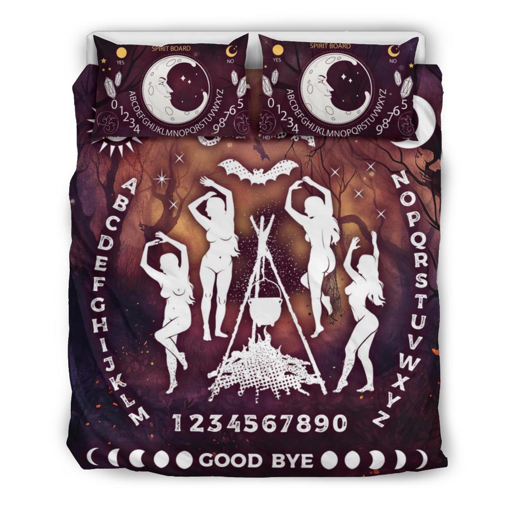 Halloween Ouija board witch Bedding Set-MoonChildWorld