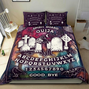 Halloween Gothic ouija board bedding set-MoonChildWorld