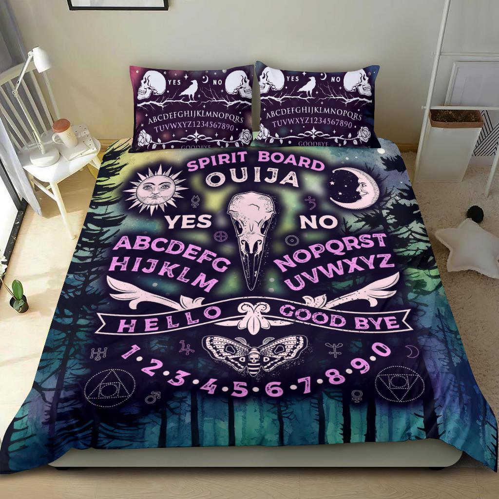 Gothic ouija board witch bedding set-MoonChildWorld
