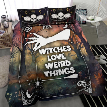 Witch Ouija Bedding Set