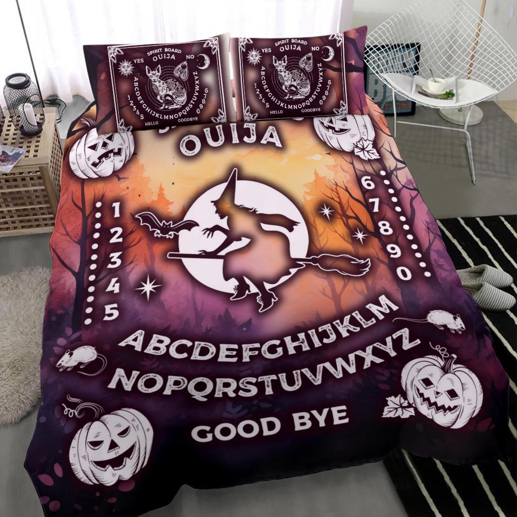 Halloween Witch Ouija board Bedding Set-MoonChildWorld