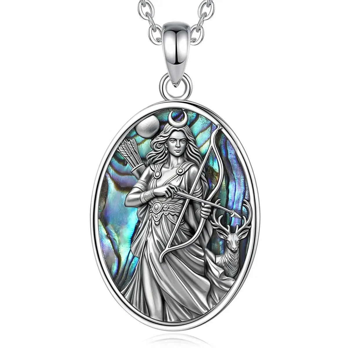 Freya necklace presented in a gift box