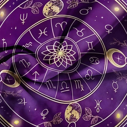 Astrology 12 Zodiac Signs Duvet Cover Set Constellations Bedding Set Spiritual Home Decor-MoonChildWorld