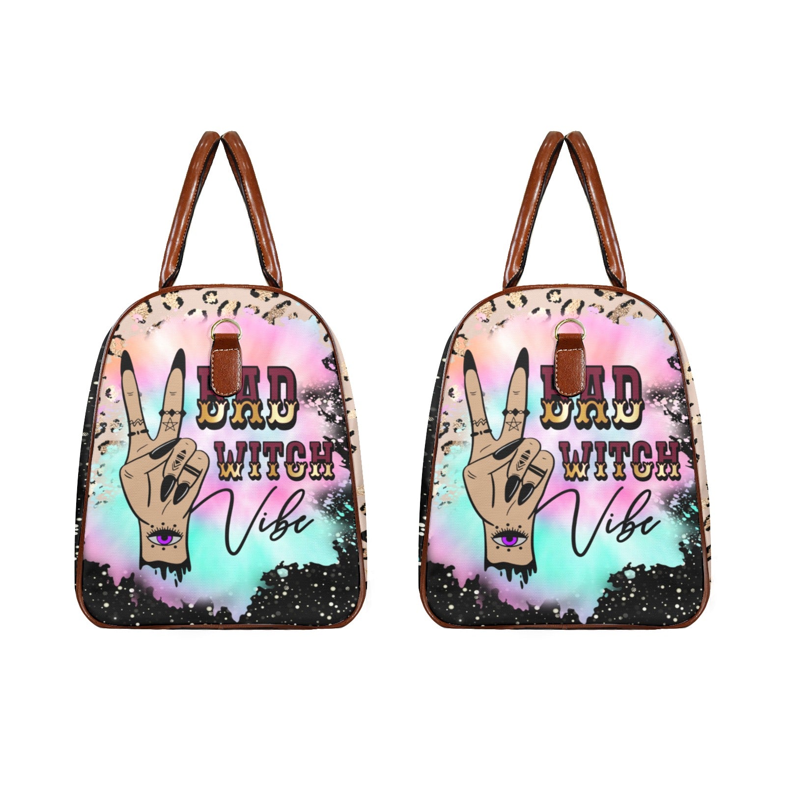 Bad Witch Vibe Gothic Travel Bag-MoonChildWorld
