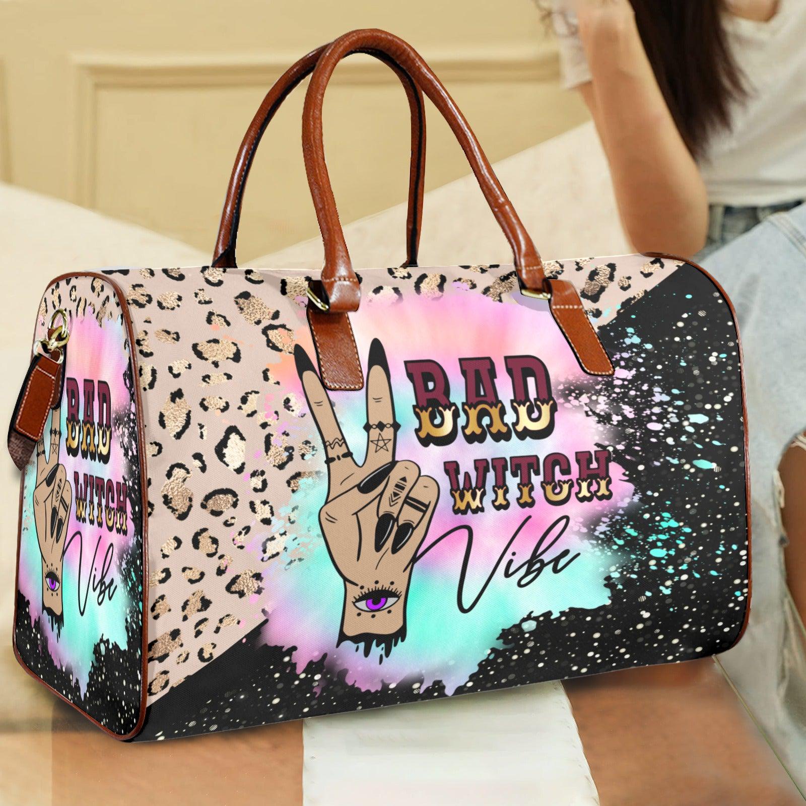 Bad Witch Vibe Gothic Travel Bag-MoonChildWorld