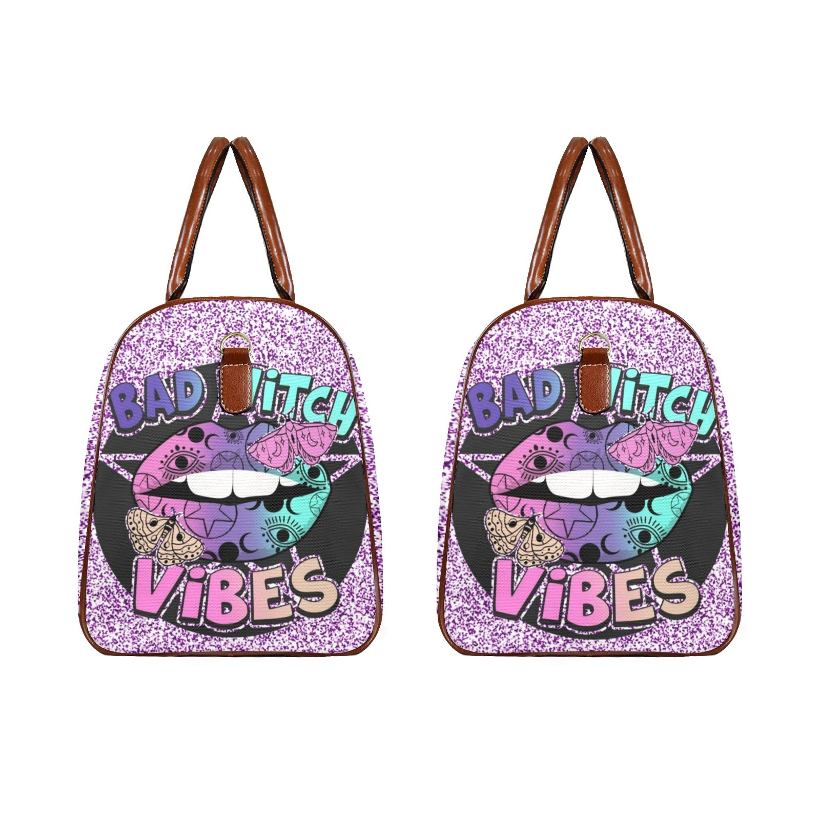 Bad witch vibes Travel Bag-MoonChildWorld