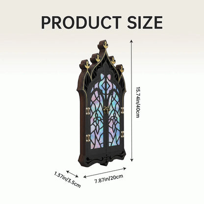 Baroque church shelf – witchy home decor wall mounted display