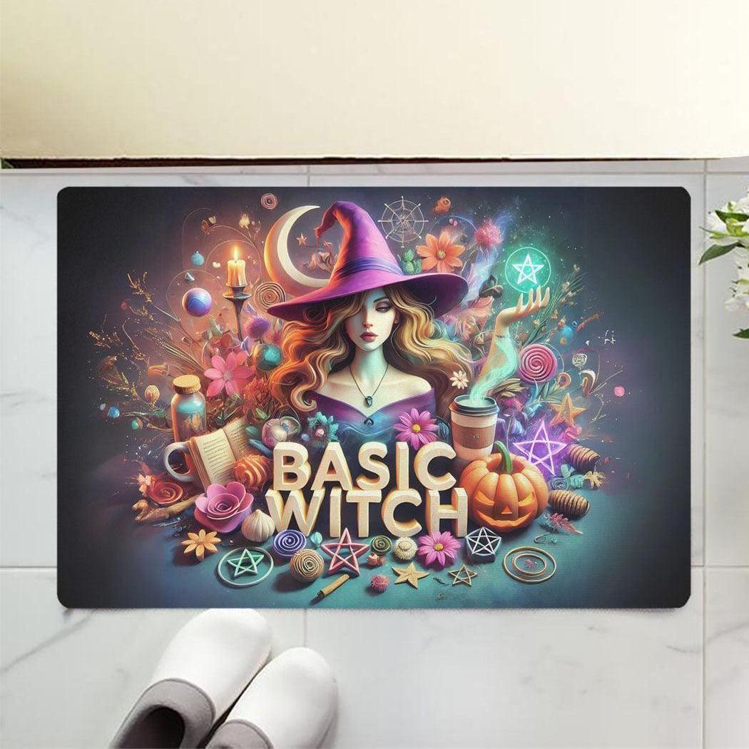 Basic Witch Doormat Witchy Doormat for Spooky Halloween-MoonChildWorld