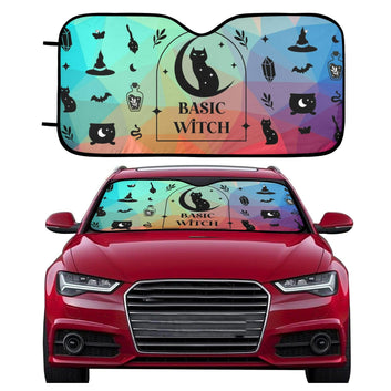 Basic witch Car Sun Shade-MoonChildWorld