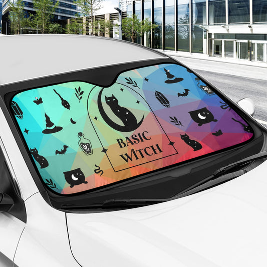 Basic witch Car Sun Shade-MoonChildWorld