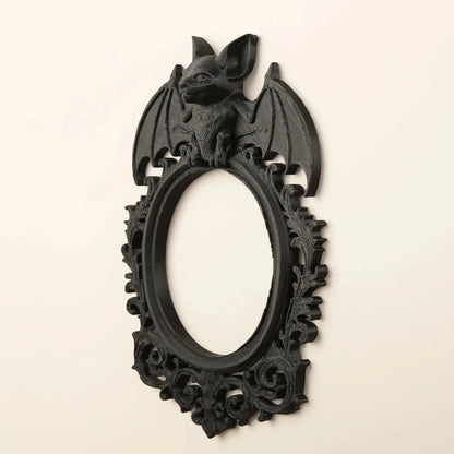 Bat Carved Resin Photo Frame Gothic Wall Hanging Picture Frame-MoonChildWorld