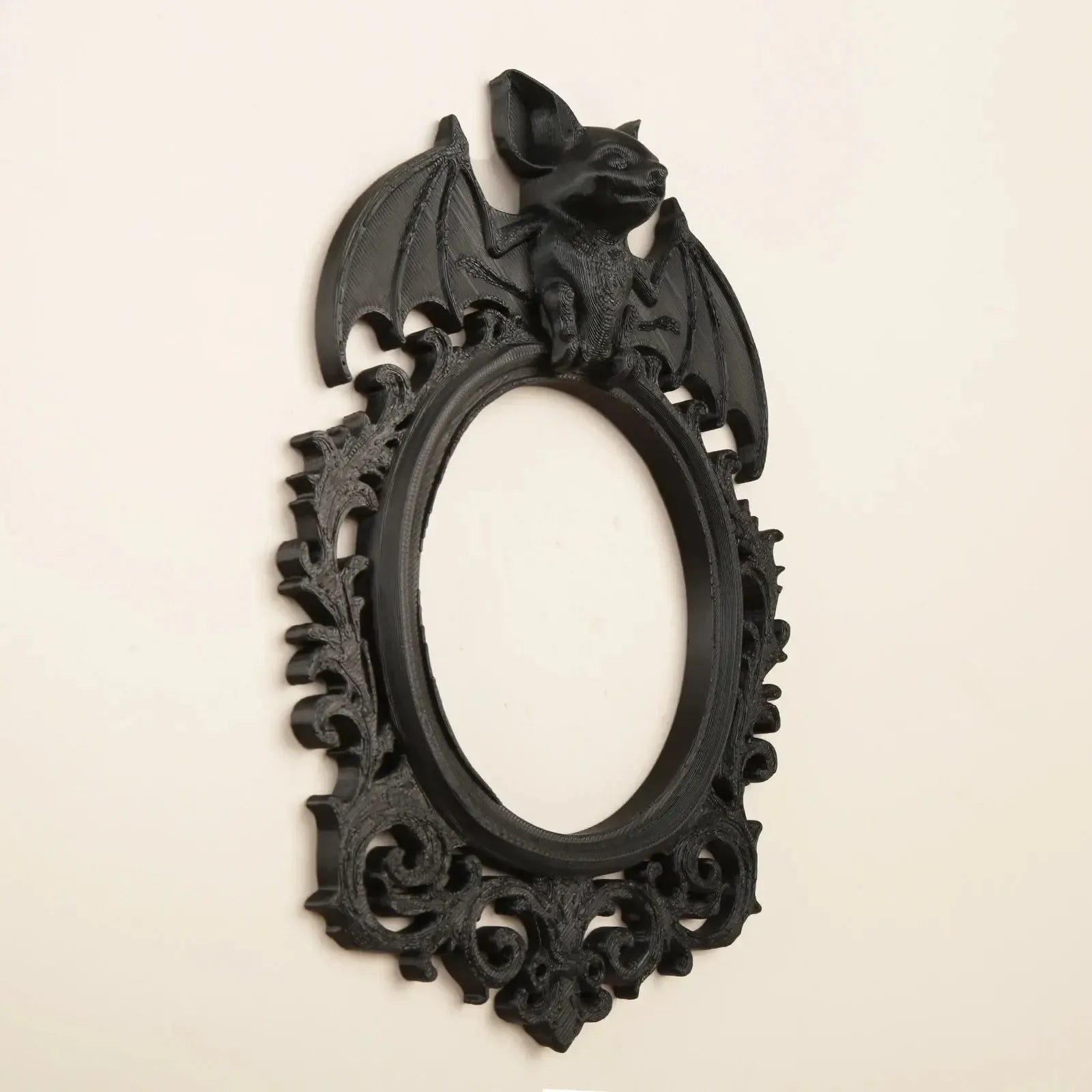 Bat Carved Resin Photo Frame Gothic Wall Hanging Picture Frame-MoonChildWorld