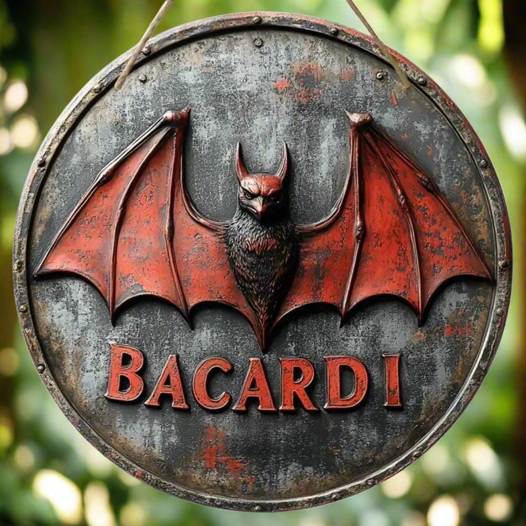 Bat Cave Gothic Wooden Sign Witchy Hanging Sign for Halloween-MoonChildWorld