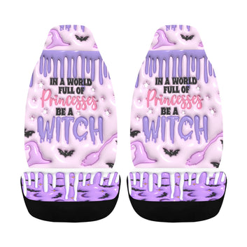 Be a Witch Halloween Car Seat Covers