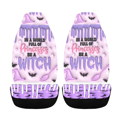 Be a Witch Halloween Car Seat Covers-MoonChildWorld