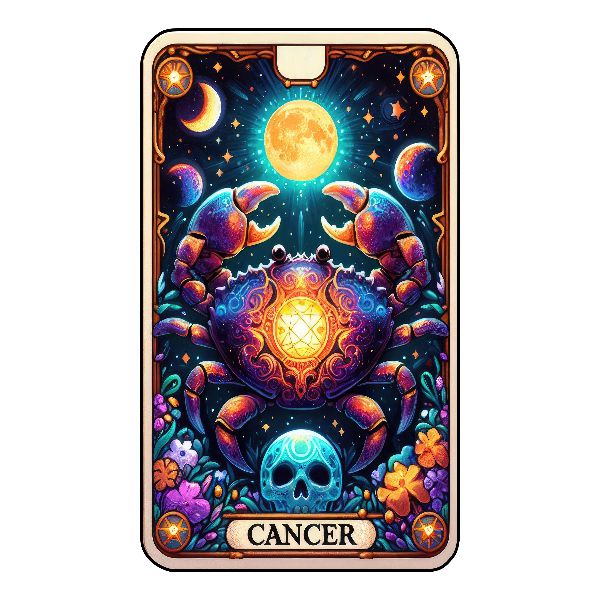 12 Zodiac Sign Tarot Cards Digital File-MoonChildWorld