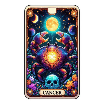 12 Zodiac Sign Tarot Cards Digital File