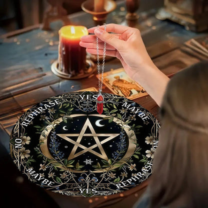 Celestial Moon Pendulum Board for Ritual Divination-MoonChildWorld