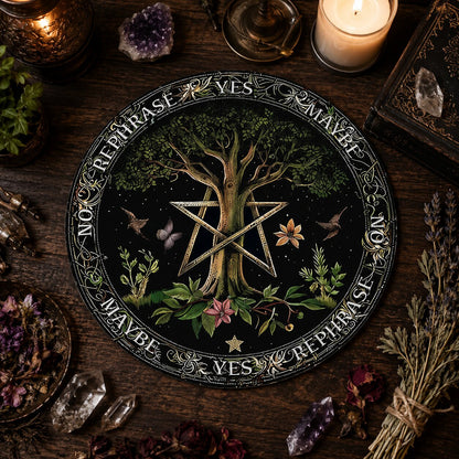 Celestial Moon Pendulum Board for Ritual Divination-MoonChildWorld