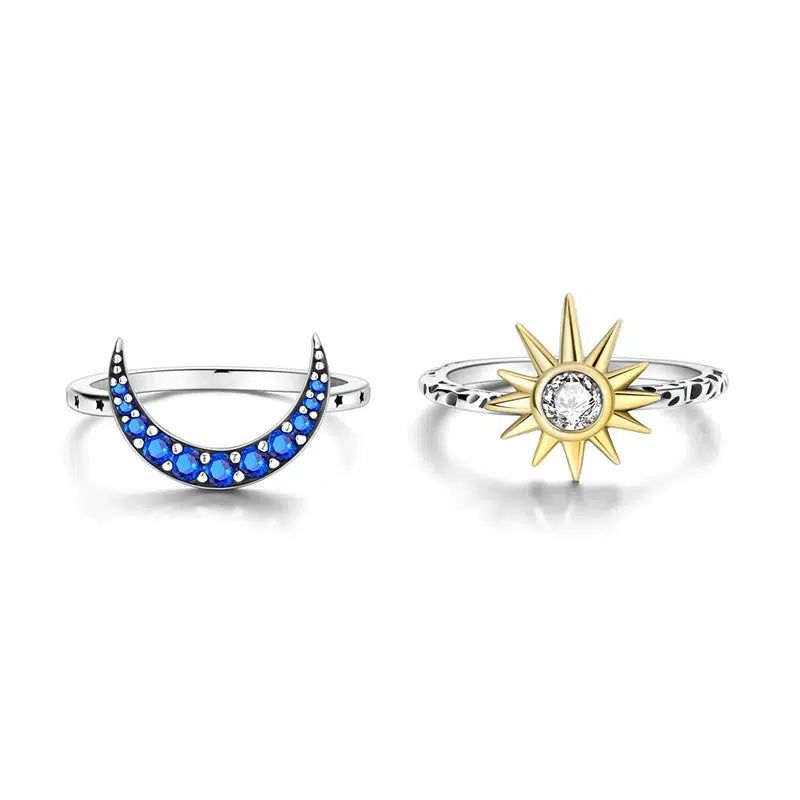 Celestial Sun Moon Ring-MoonChildWorld