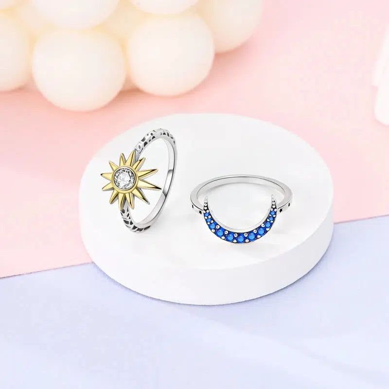 Celestial Sun Moon Ring-MoonChildWorld