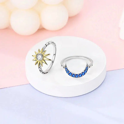 Celestial Sun Moon Ring-MoonChildWorld