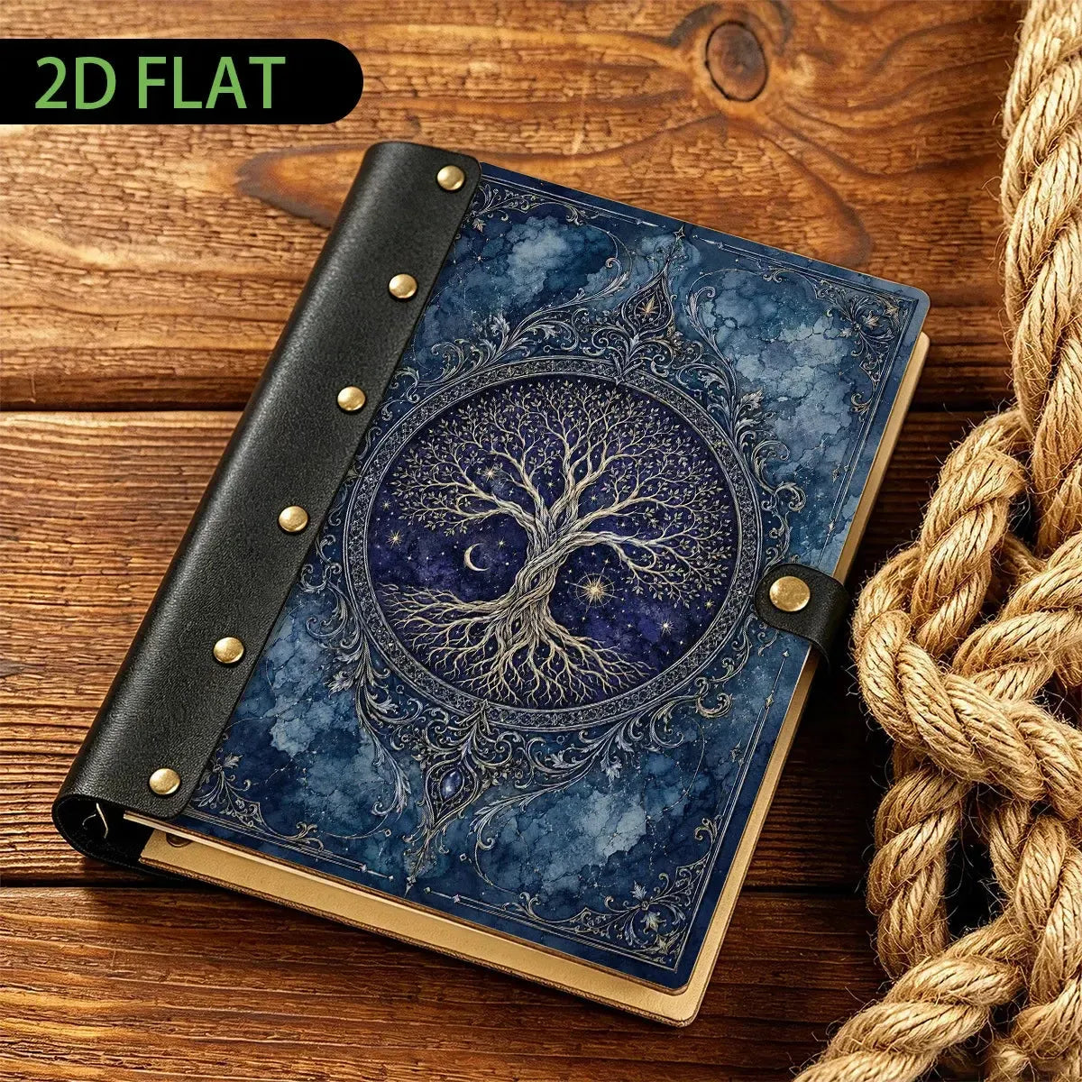 Celestial Tree of Life Journal - night sky notebook - MoonChildWorld