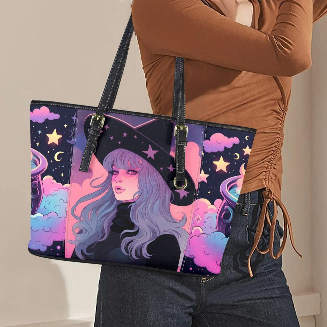 Celestial Witch Tote Bag-MoonChildWorld