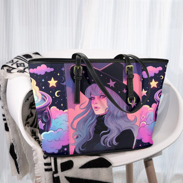Celestial Witch Tote Bag-MoonChildWorld