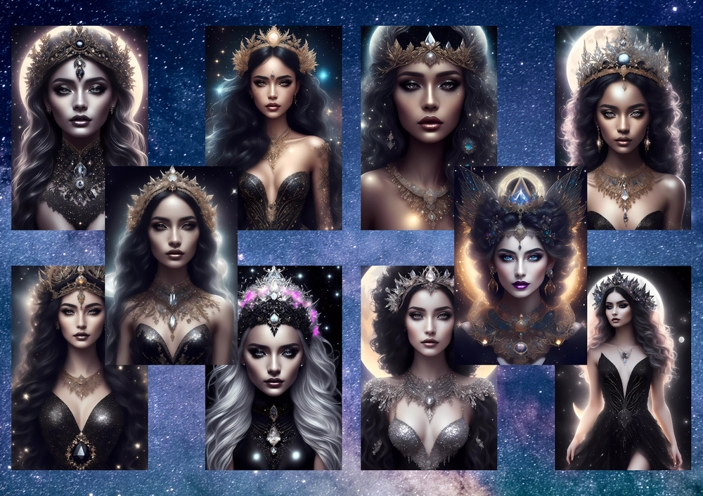 Celestial Goddess Vol.1 Digital Art-MoonChildWorld