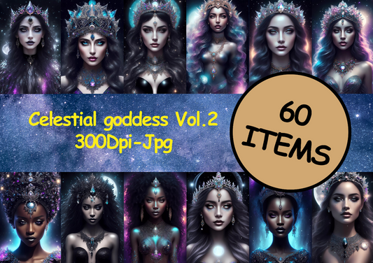 Celestial Goddess Vol.2 Digital Art