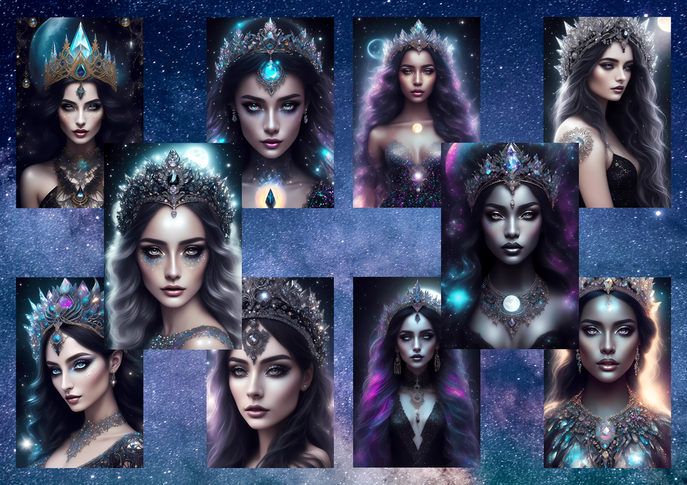 Celestial Goddess Vol.2 Digital Art-MoonChildWorld