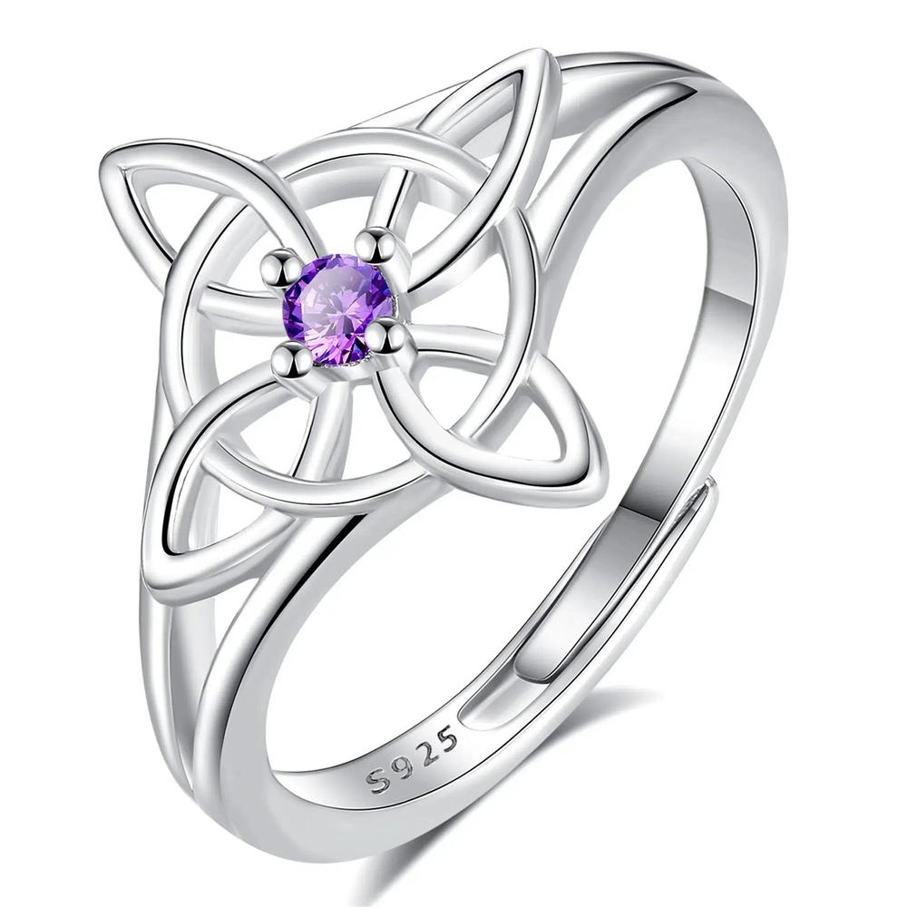 Celtic Knot Witchcraft Ring Wicca Jewelry-MoonChildWorld