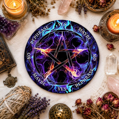 Crystal Star Astrology Pendulum Board for Scrying