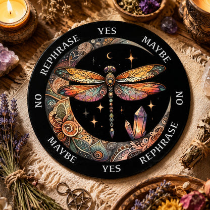 Crystal Star Astrology Pendulum Board for Scrying