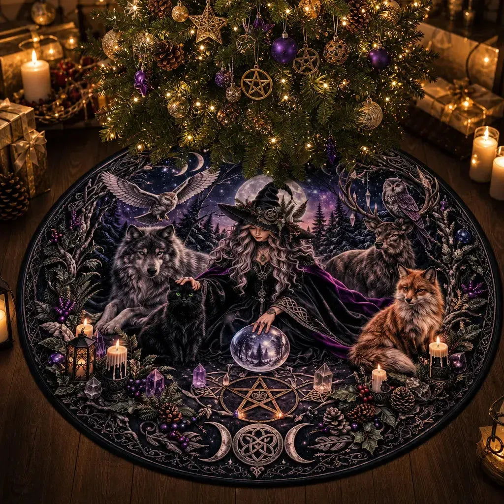 Moon Yule Tree Skirt – Pagan Witch Gothic Decor_mockup_1.webp