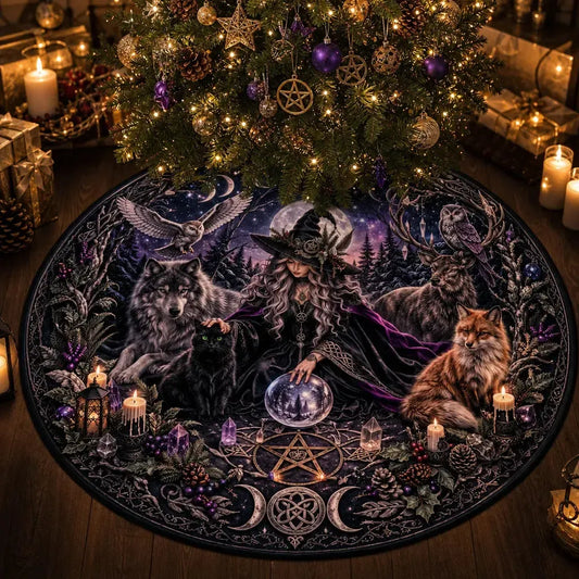 Moon Yule Tree Skirt – Pagan Witch Gothic Decor_mockup_1.webp