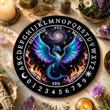 Crystal Star Astrology Pendulum Board for Scrying-MoonChildWorld