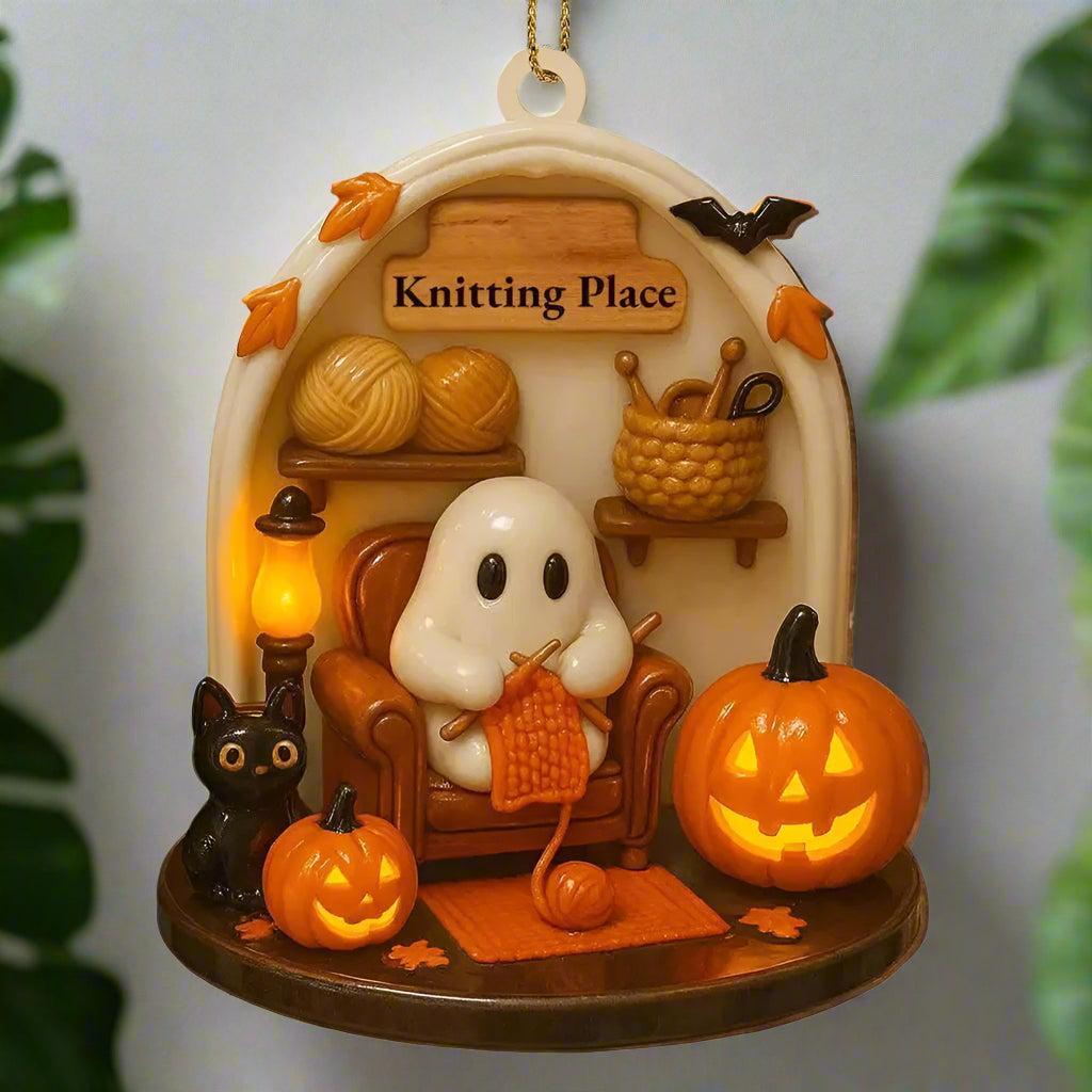 Cute Halloween Decorations Spooky Ghost Hanging Ornaments for Home Decor-MoonChildWorld