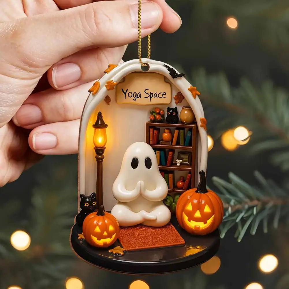 Cute Halloween Decorations Spooky Ghost Hanging Ornaments for Home Decor-MoonChildWorld