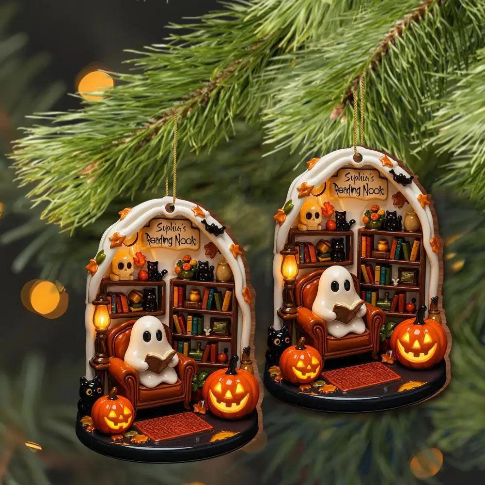 Cute Halloween Decorations Spooky Ghost Hanging Ornaments for Home Decor-MoonChildWorld