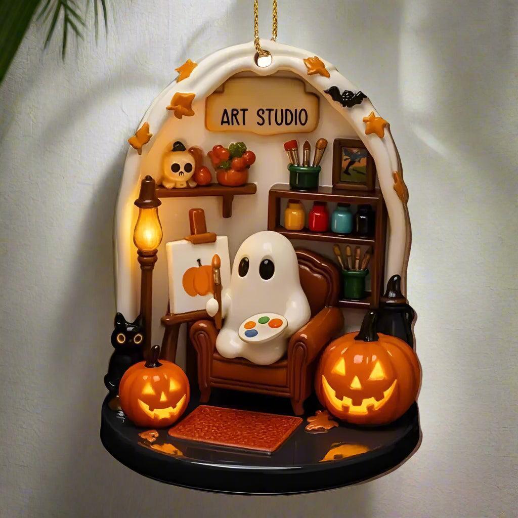 Cute Halloween Decorations Spooky Ghost Hanging Ornaments for Home Decor-MoonChildWorld