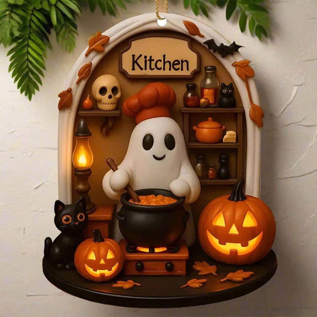 Cute Halloween Decorations Spooky Ghost Hanging Ornaments for Home Decor-MoonChildWorld